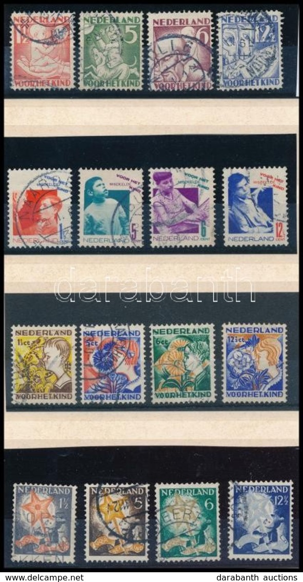 O Hollandia 1930-1933 4 Klf Sor (Mi EUR 129,5) - Otros & Sin Clasificación
