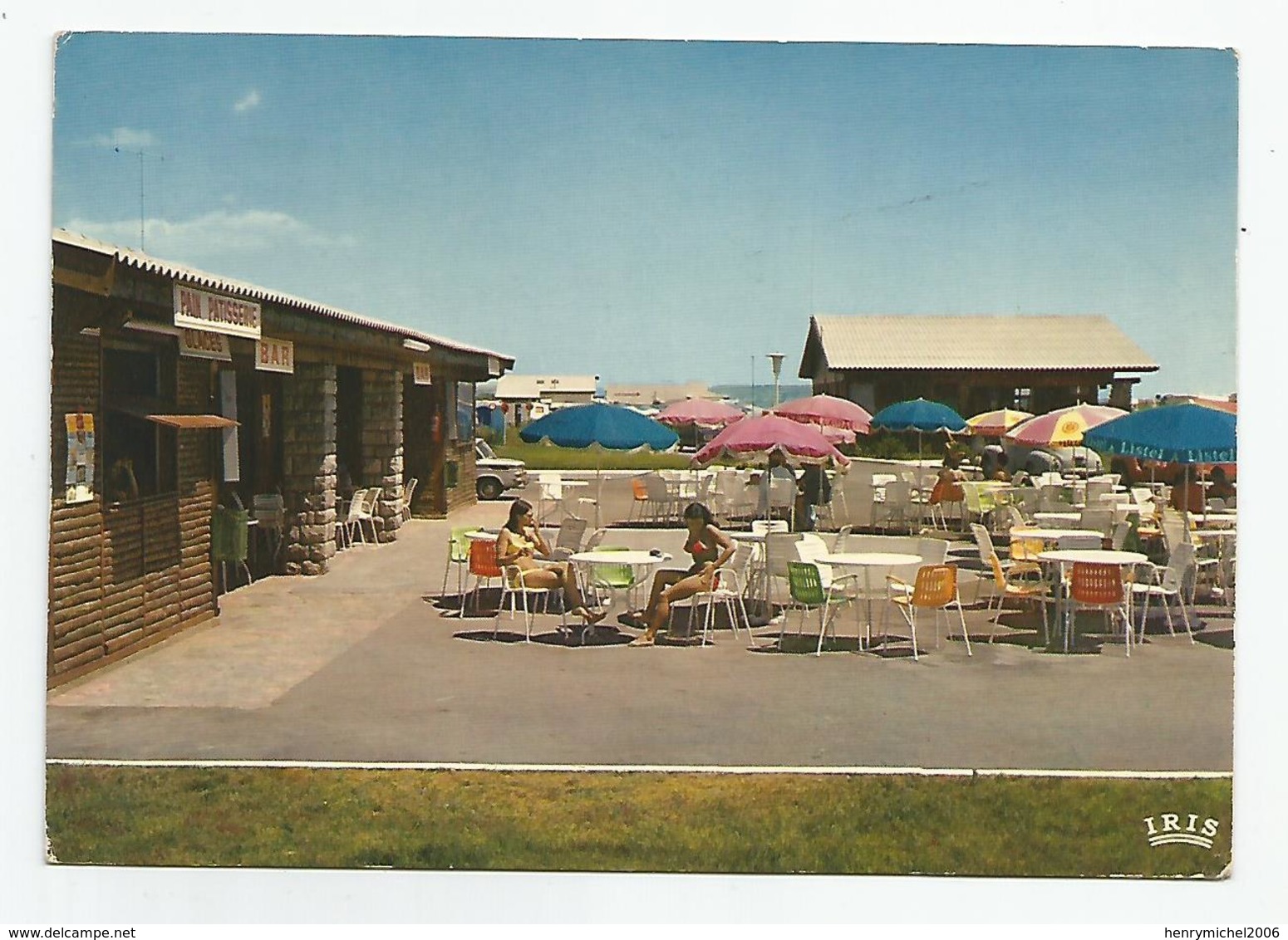 34 Hérault - Camping Le Castellas Entre Sète Et Agde 1970 - Sete (Cette)