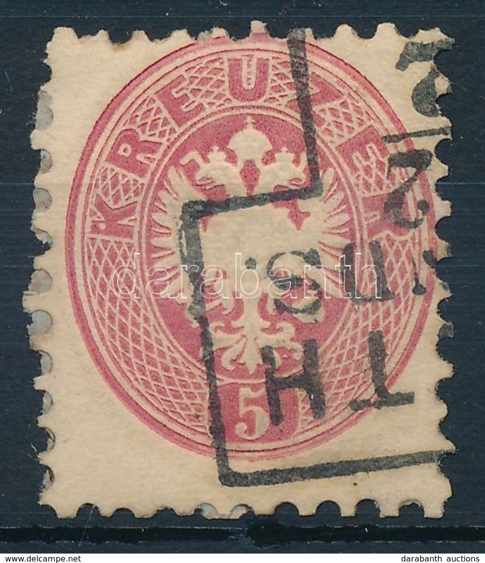 O 1864 5kr 'PESTH ABENDS' Kalapács Bélyegzés (Gudlin 400 P) - Other & Unclassified
