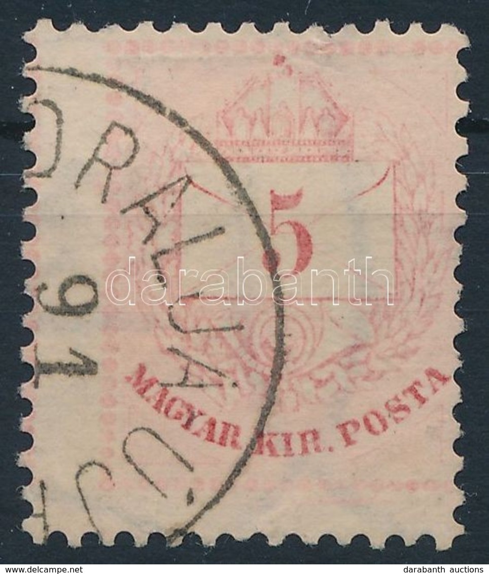 O 1881  5kr Elfogazva - Other & Unclassified