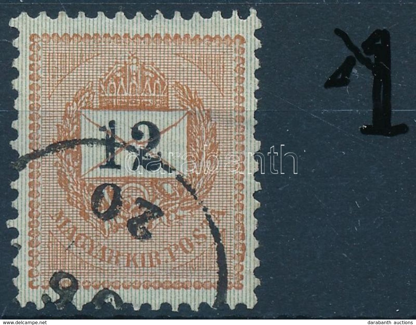 O 1889 12kr Törött 1-es - Otros & Sin Clasificación