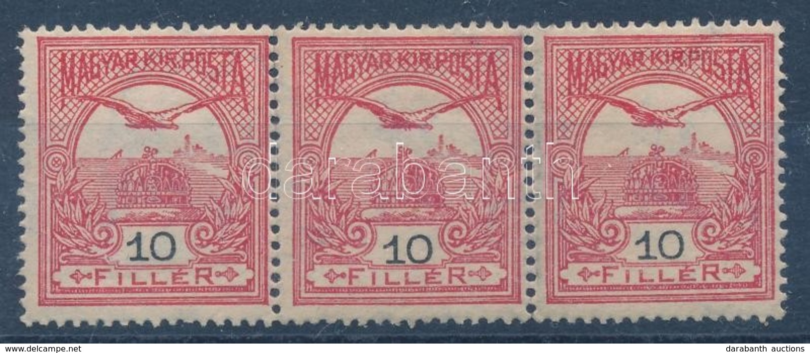 ** 1906 Turul 10f Hármascsík - Altri & Non Classificati