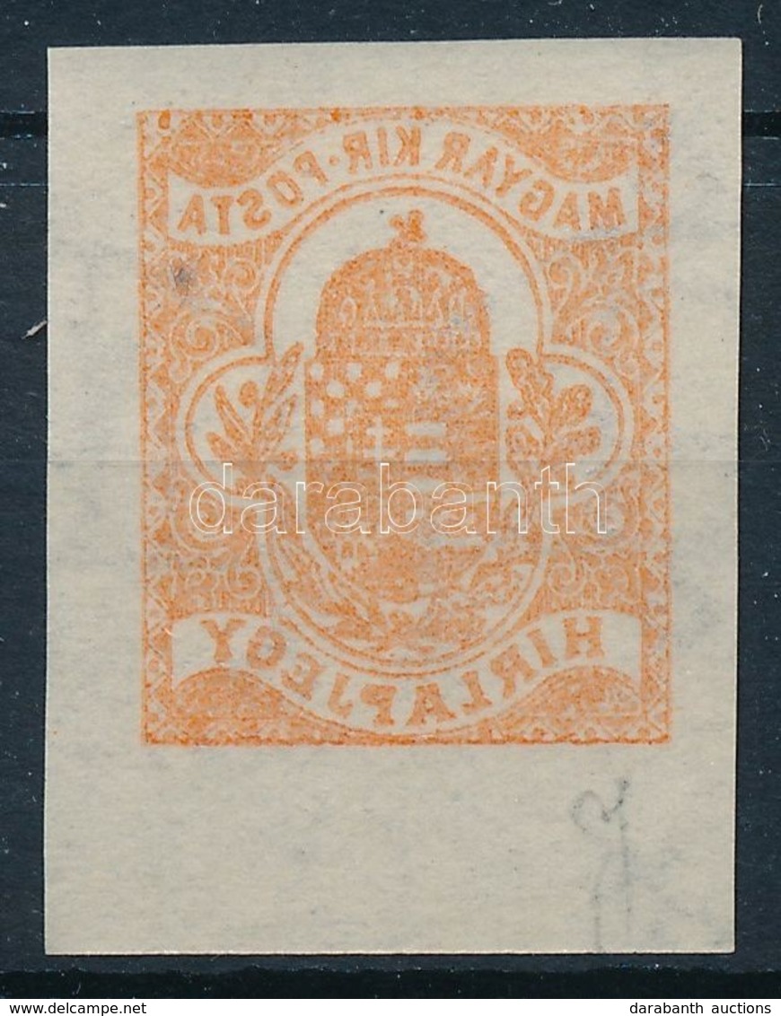 ** 1909 Hírlapbélyeg Gépszínátnyomattal - Other & Unclassified