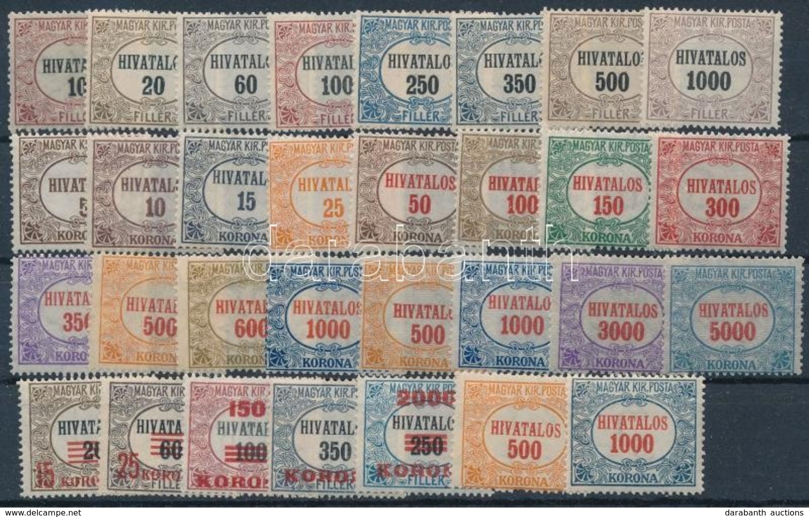 ** * 1921 Hivatalos Sor (10.000) - Other & Unclassified