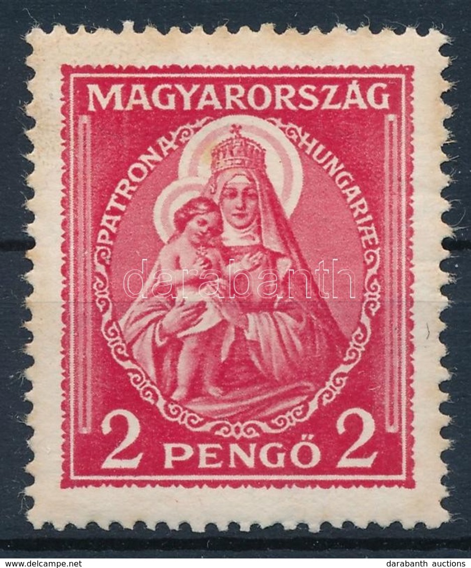 * 1932 Nagy Madonna 2P (*6.250) (rozsda / Stain) - Sonstige & Ohne Zuordnung