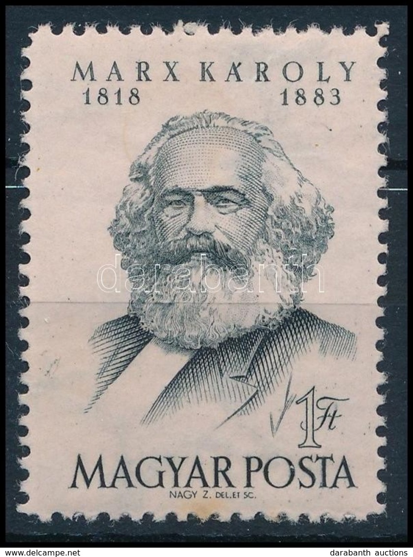 ** 1953 Marx Szélesebbre Fogazva - Autres & Non Classés