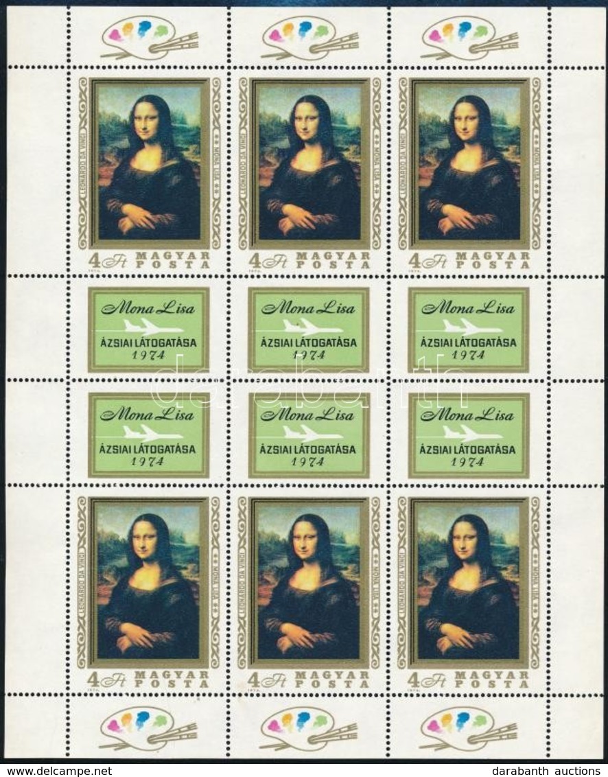 ** 1974 Mona Lisa Kisív (13.000) - Other & Unclassified