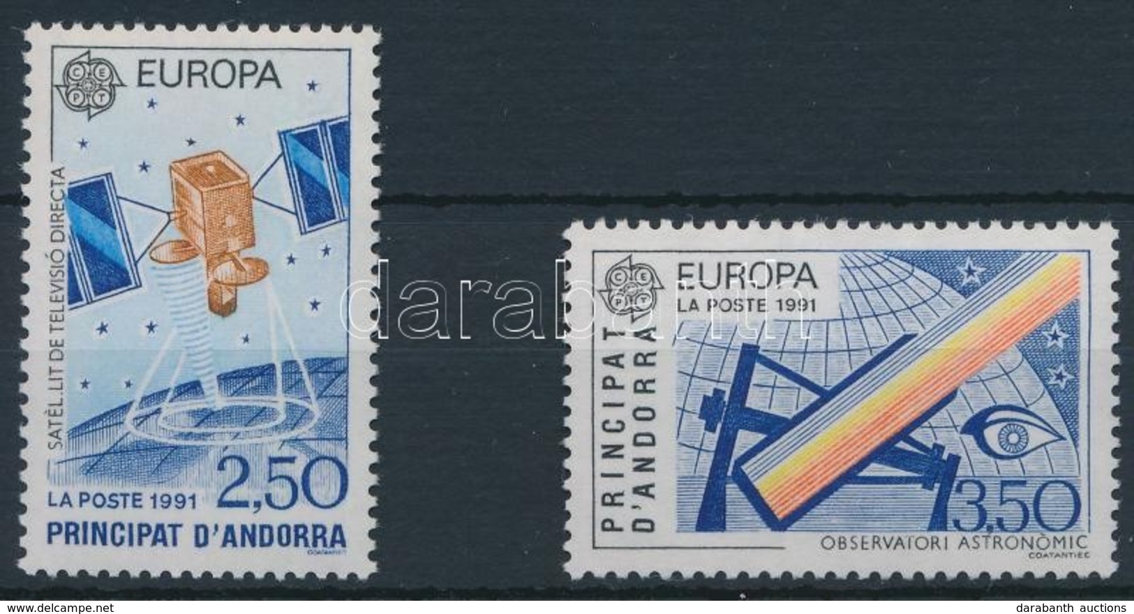 ** 1991 Europa CEPT Sor,
Europa CEPT
Mi 423-424 - Autres & Non Classés