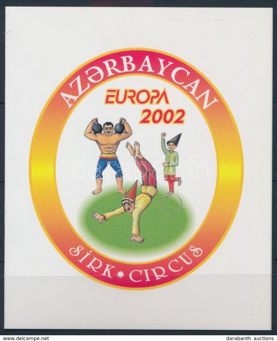 ** 2002 Europa CEPT Cirkusz Bélyegfüzet Mi 513D-514D - Autres & Non Classés