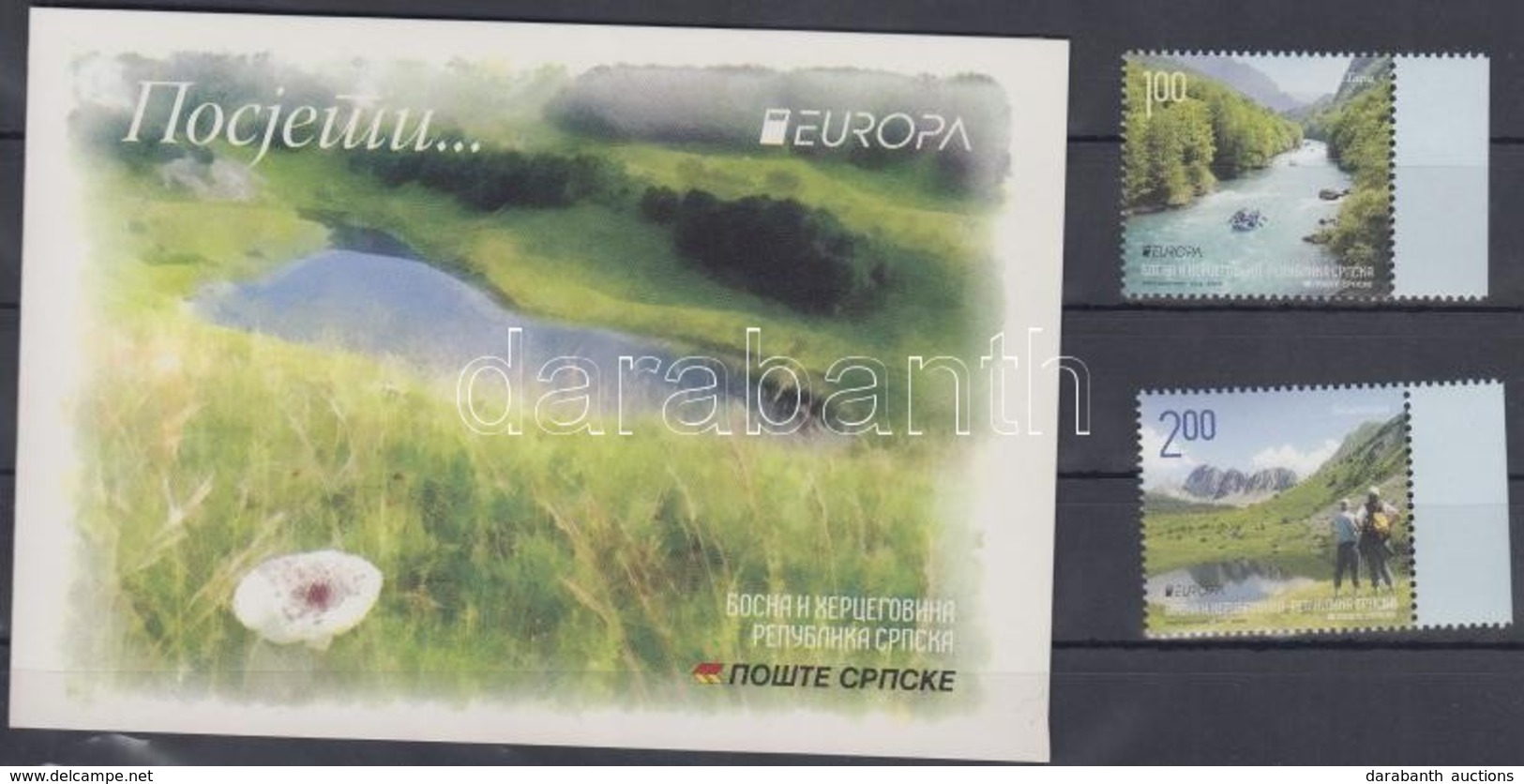 ** 2012 Europa CEPT Látogatás Mi 563-564 + Bélyegfüzet MH 15 - Autres & Non Classés