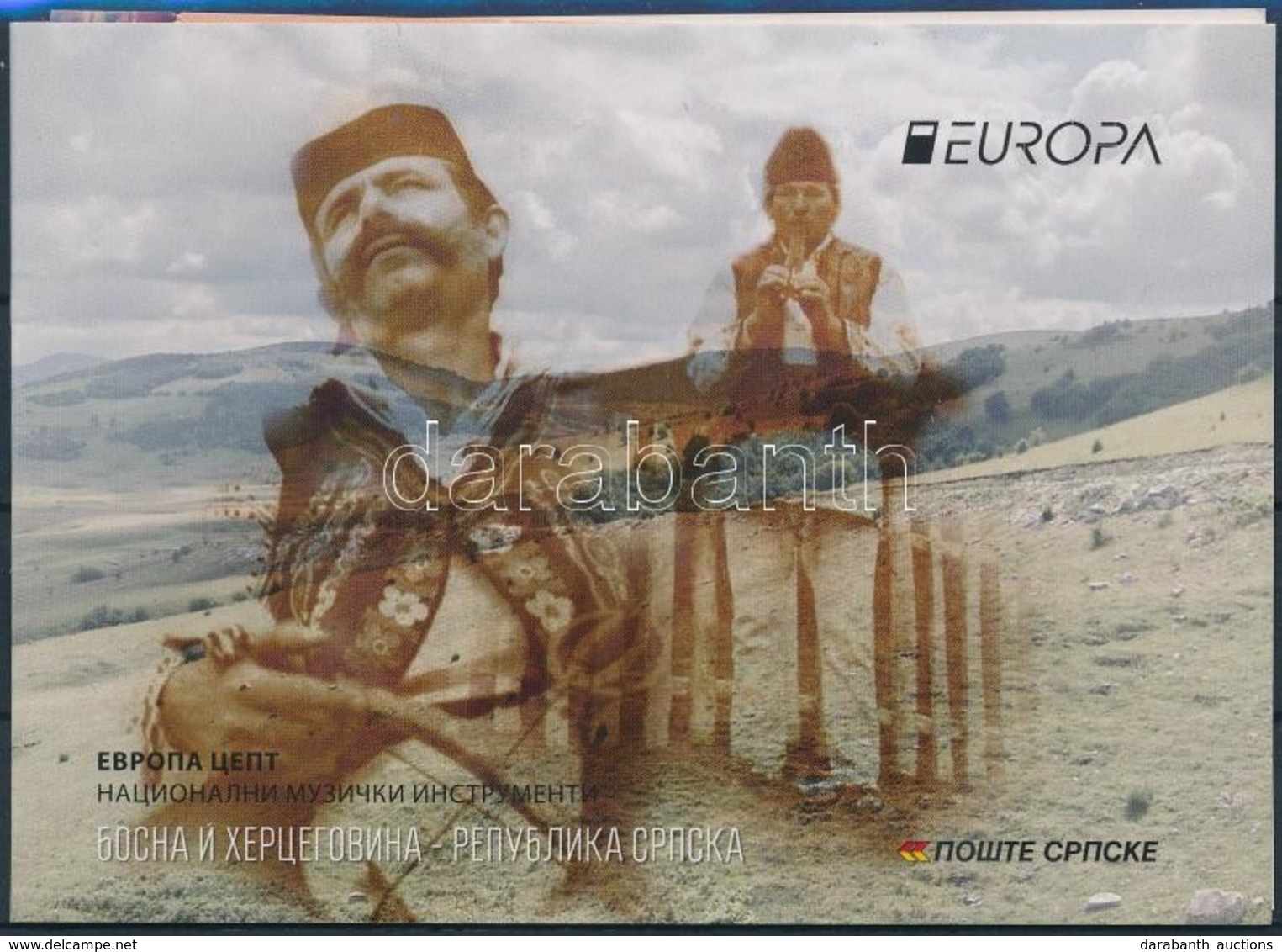 ** 2014 Europa CEPT Hangszerek Bélyegfüzet Mi MH 17 - Autres & Non Classés