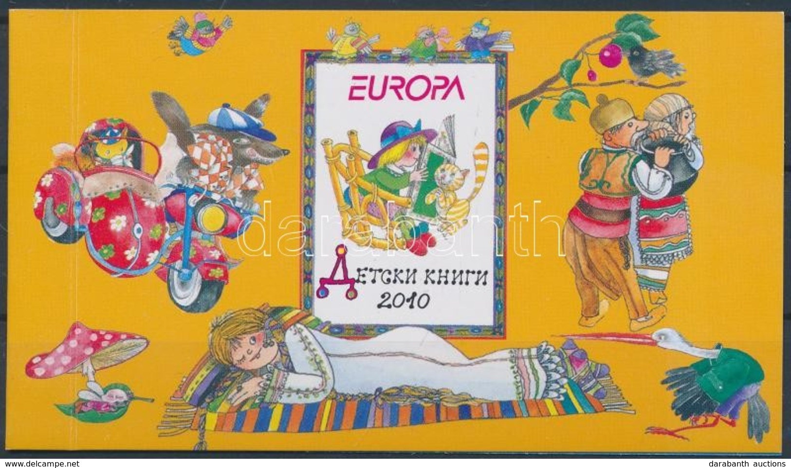 ** 2010 Europa CEPT Gyermekkönyvek Bélyegfüzet MH 9 (Mi 4949-4950) - Autres & Non Classés