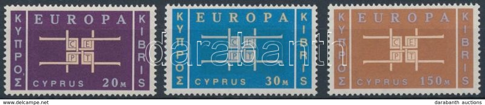 ** 1963 Europa CEPT Sor Mi 225-227 - Other & Unclassified