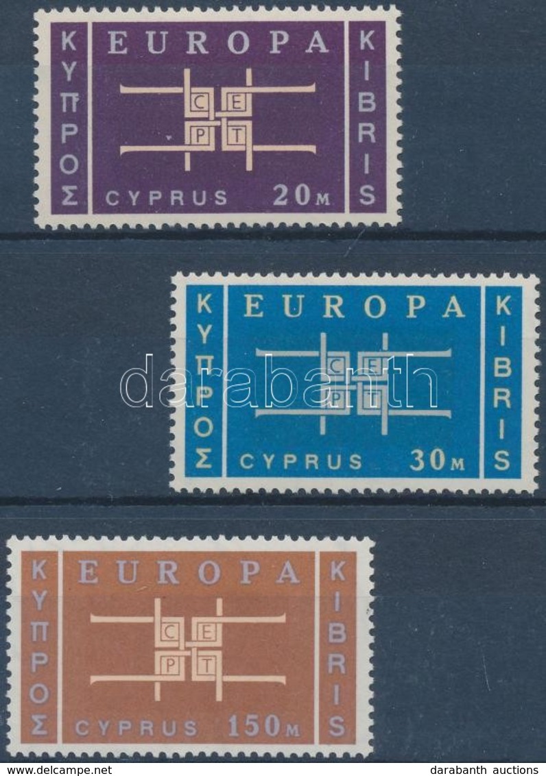 ** 1963 Europa CEPT Sor Mi 225-227 - Other & Unclassified