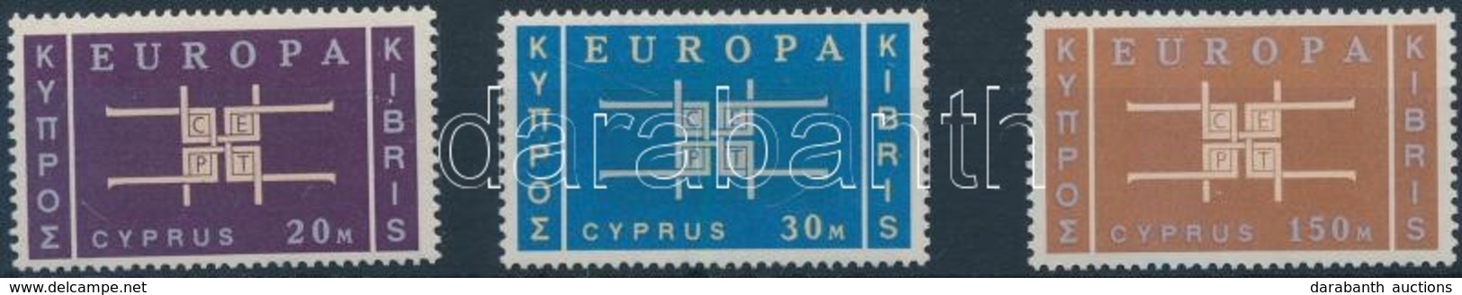 ** 1963 Europa CEPT Sor Mi 225-227 - Other & Unclassified