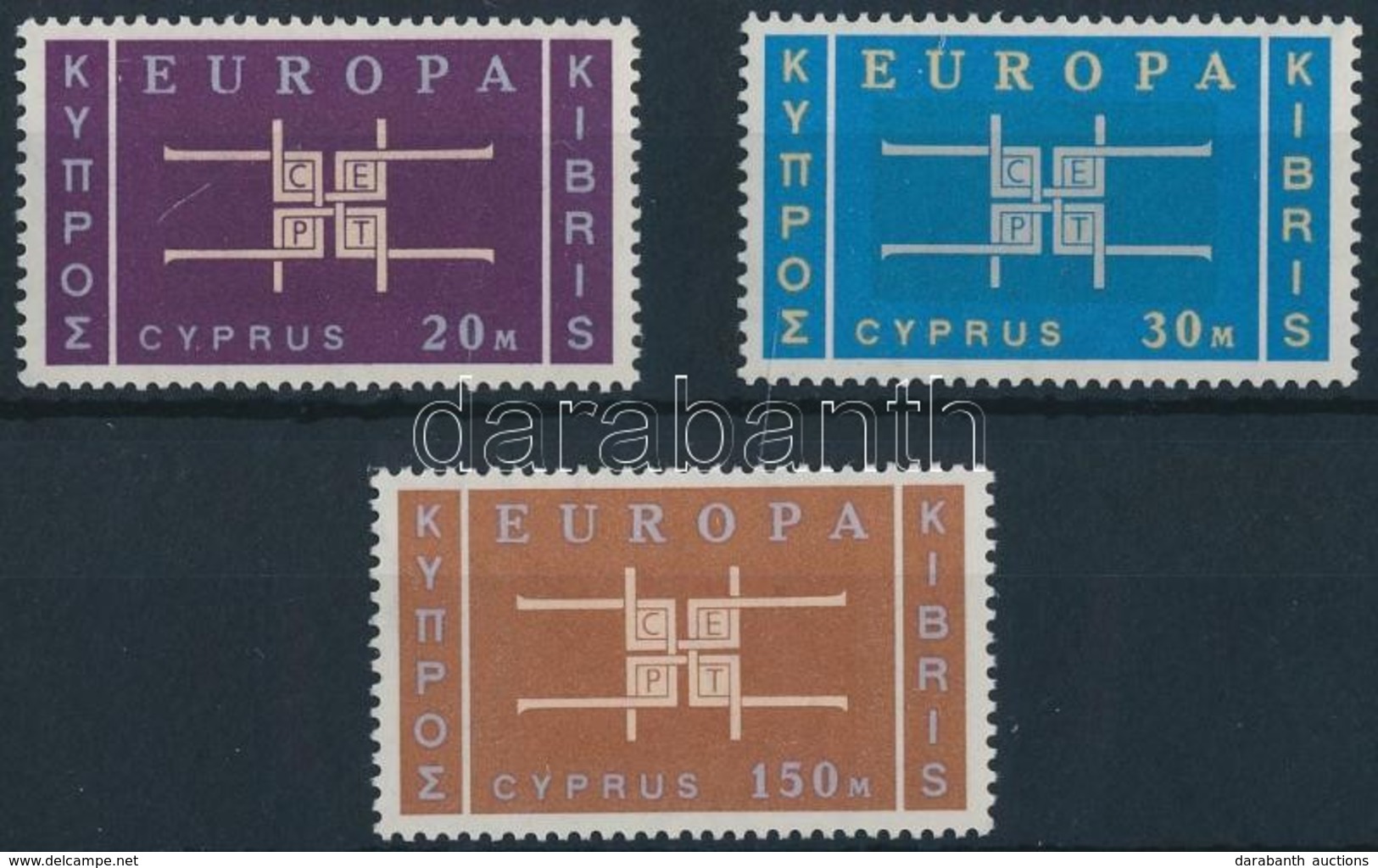 ** 1963 Europa CEPT Sor Mi 225-227 - Other & Unclassified