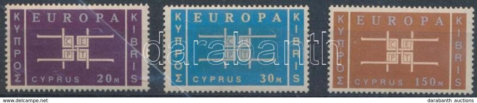 ** 1963 Europa CEPT Sor Mi 225-227 - Other & Unclassified