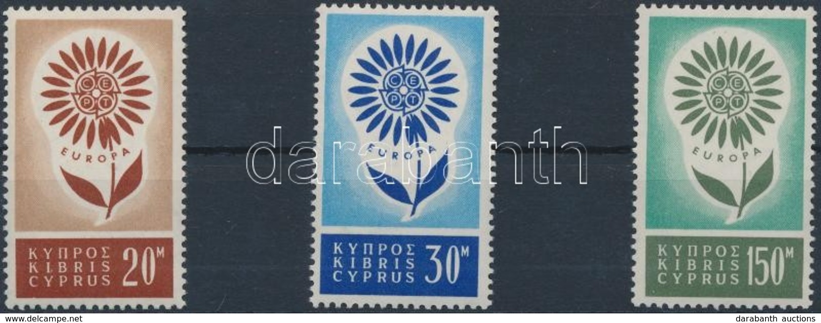 ** 1964 Europa CEPT Sor Mi 240-242 - Other & Unclassified