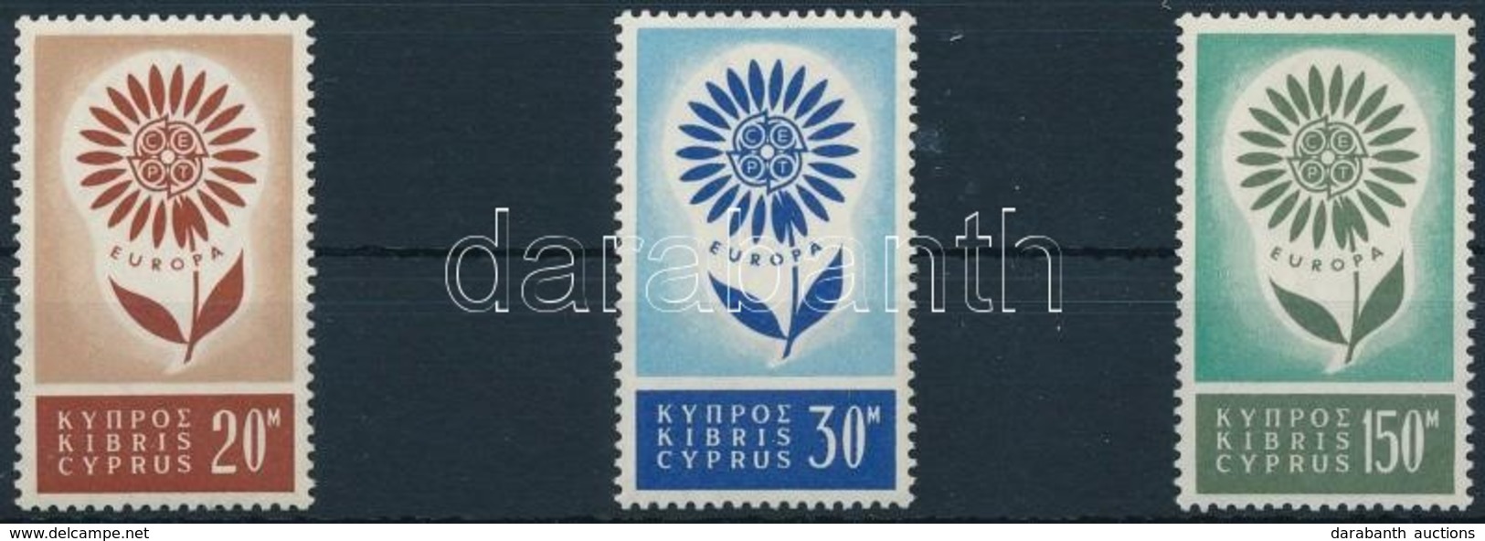 ** 1964 Europa CEPT Sor Mi 240-242 - Other & Unclassified