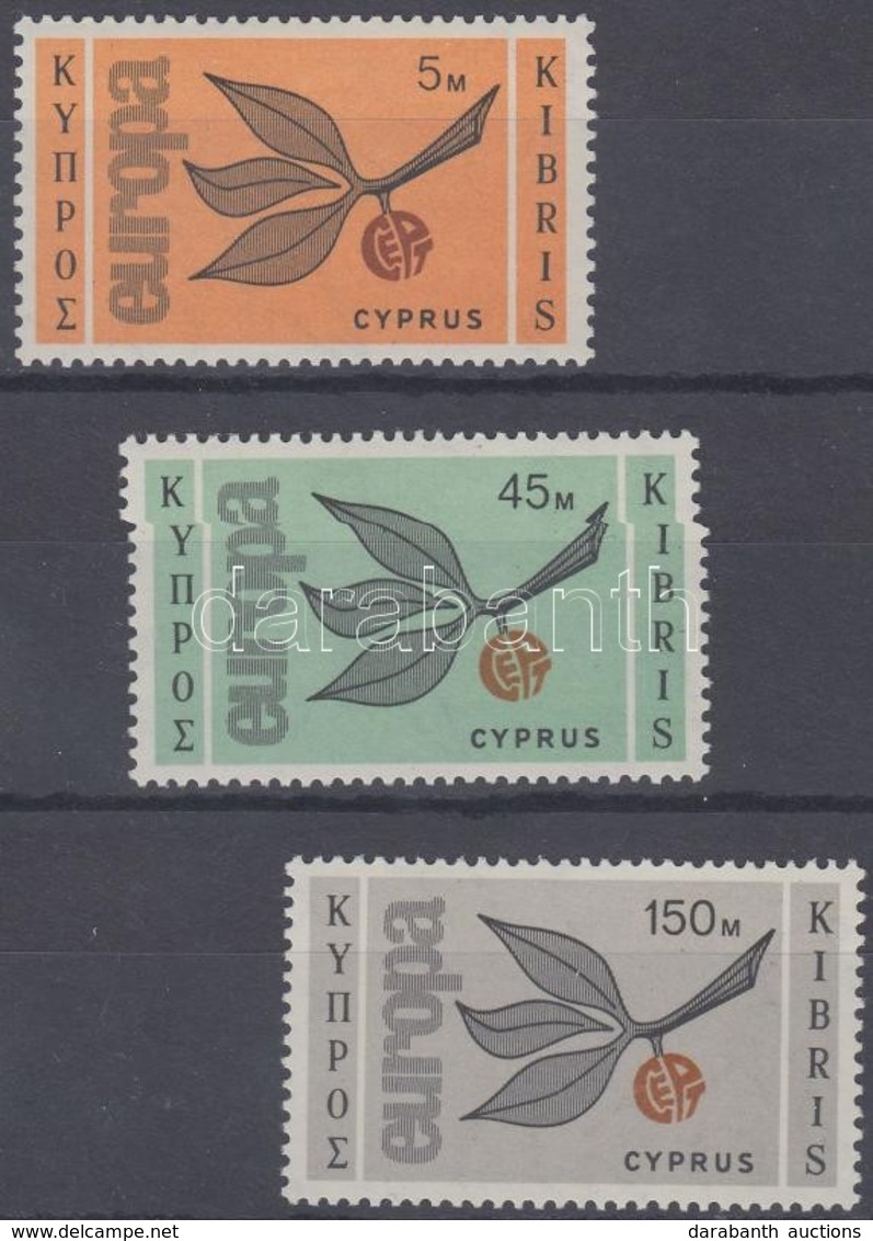 ** 1965 Europa CEPT Sor Mi 258-260 - Other & Unclassified