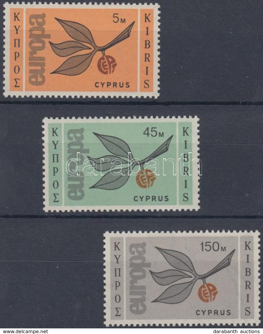 ** 1965 Europa CEPT Sor Mi 258-260 - Other & Unclassified