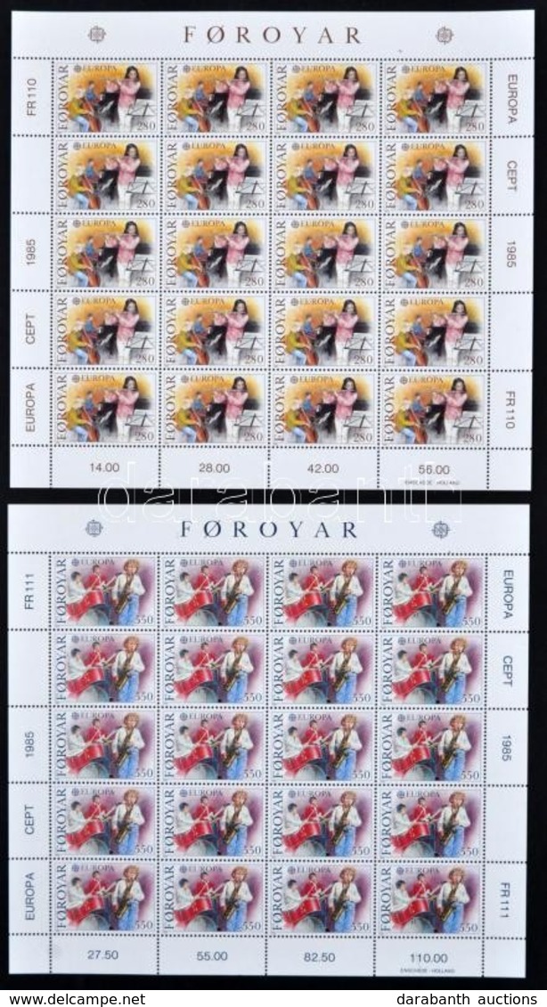 ** 1985 Europa CEPT Kisívsor Mi 116-117 - Other & Unclassified