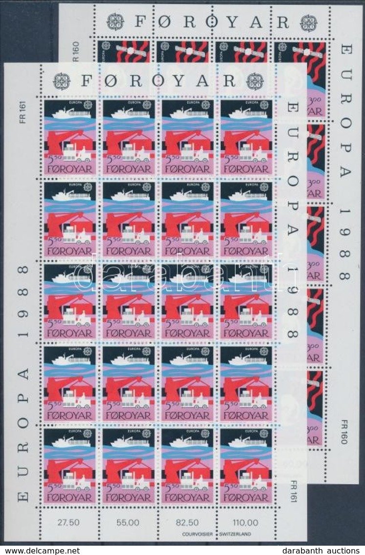 ** 1988 Europa CEPT Kisívsor Mi 166-167 - Other & Unclassified