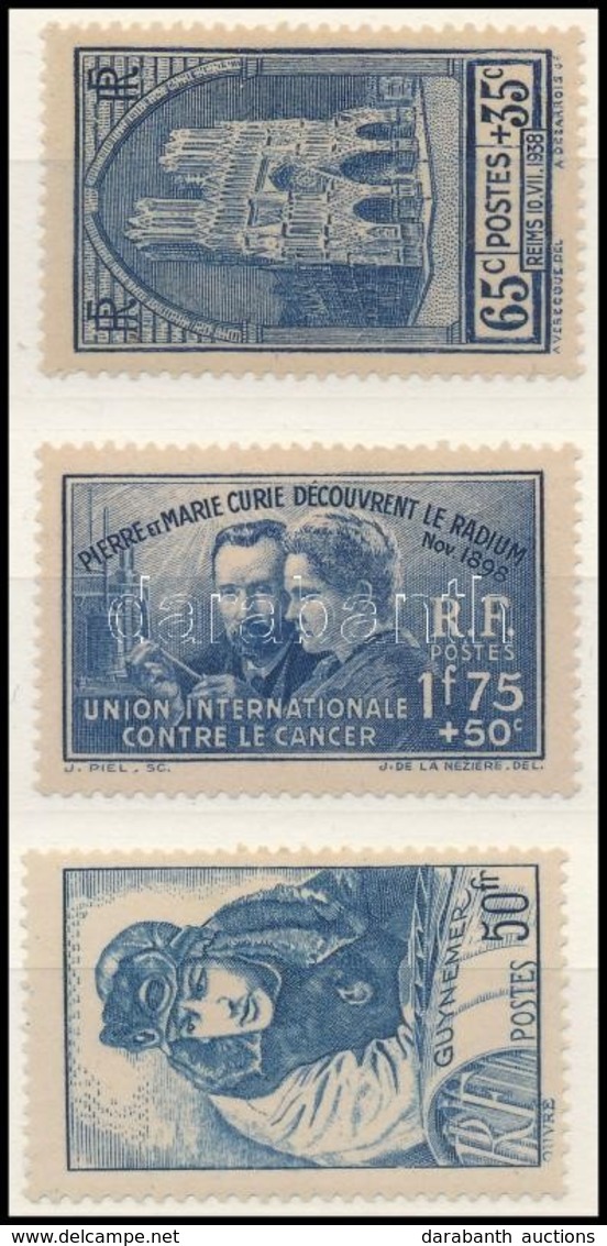 ** 1938-1940 Mi 430 + 433 + 474 (Mi EUR 40,-) - Autres & Non Classés