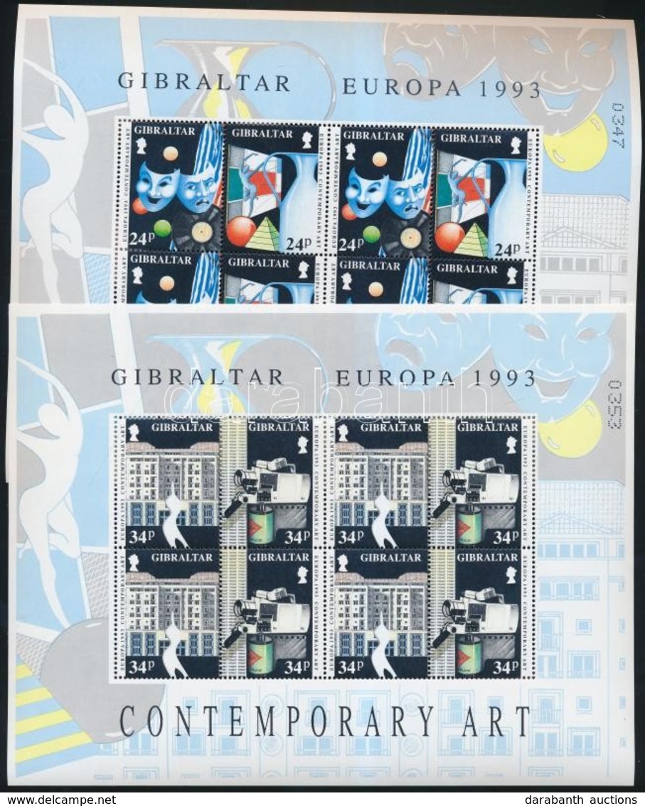 ** 1993 Európa CEPT Kisívsor Mi 654-657 - Autres & Non Classés