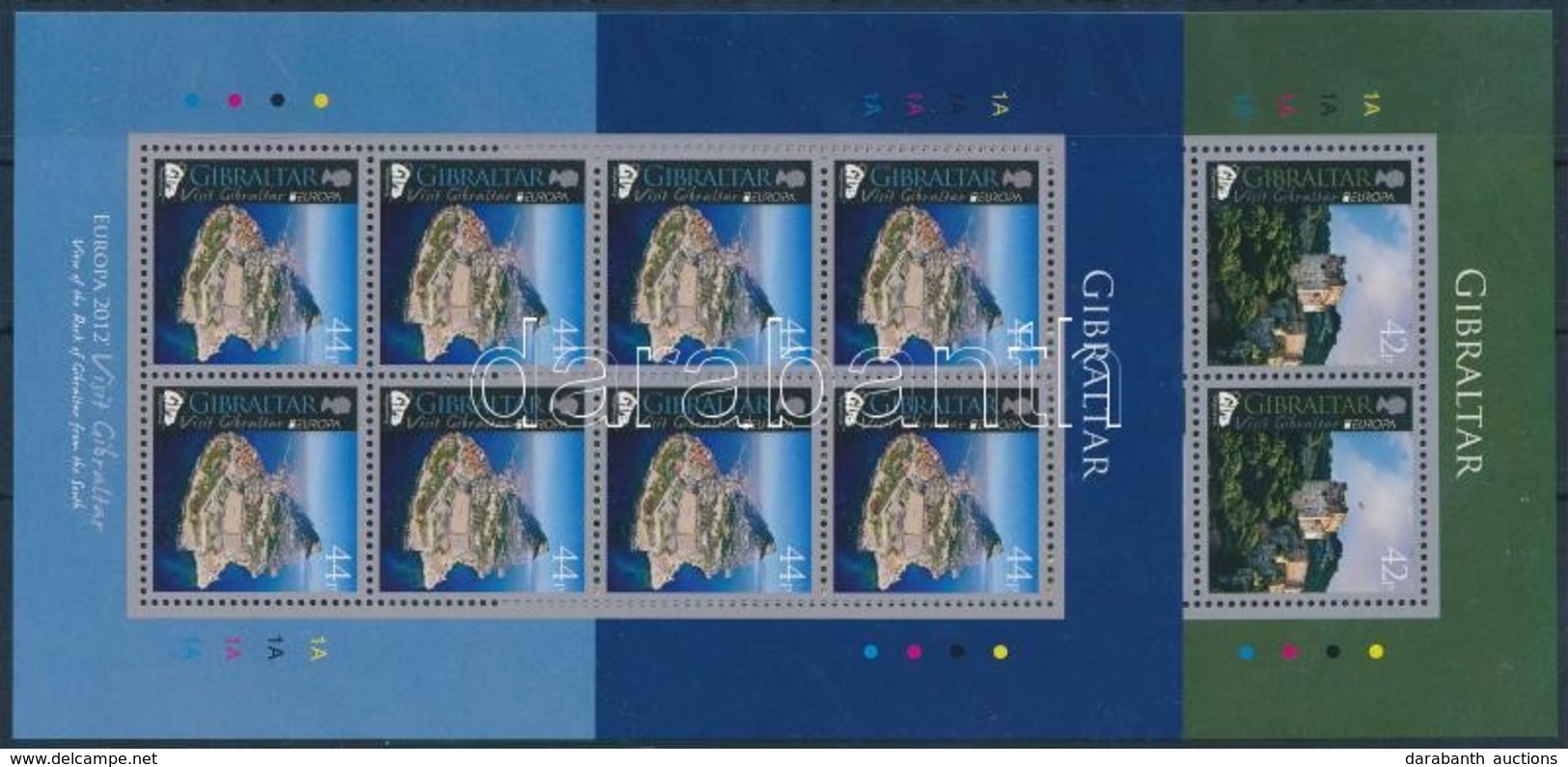 ** 2012 Europa CEPT Kisív Sor Mi 1485-1486 - Other & Unclassified