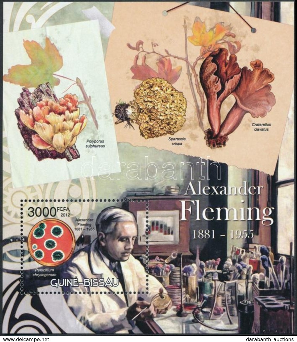 ** 2012 Alexander Fleming, Gombák Blokk Mi 1082 - Autres & Non Classés