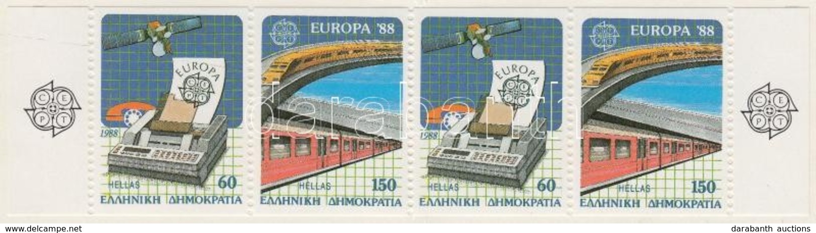 ** 1988 Europa CEPT Bélyegfüzet Mi MH 8 (1685-1686 C) - Other & Unclassified