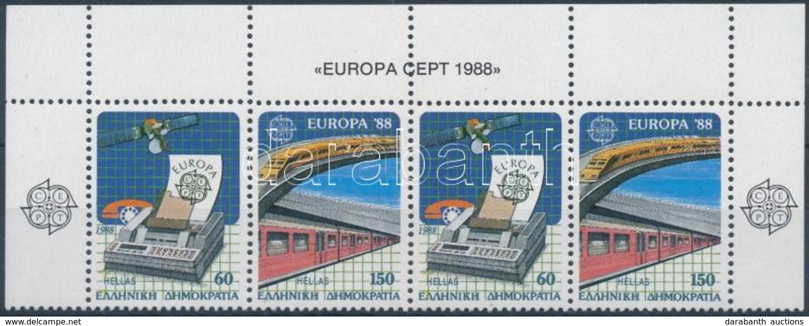 ** 1988 Europa CEPT Négyescsík - Other & Unclassified