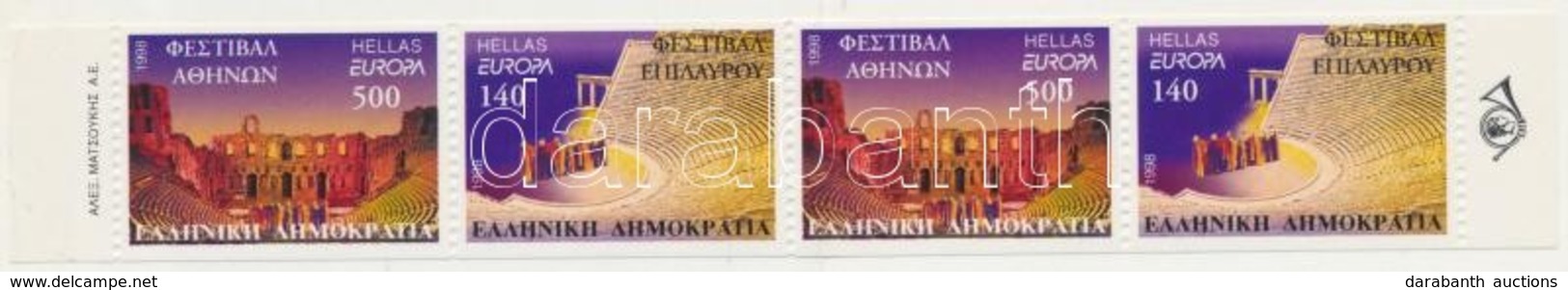 ** 1998 Europa CEPT: Nemzeti ünnepek Bélyegfüzet MH 21 - Autres & Non Classés