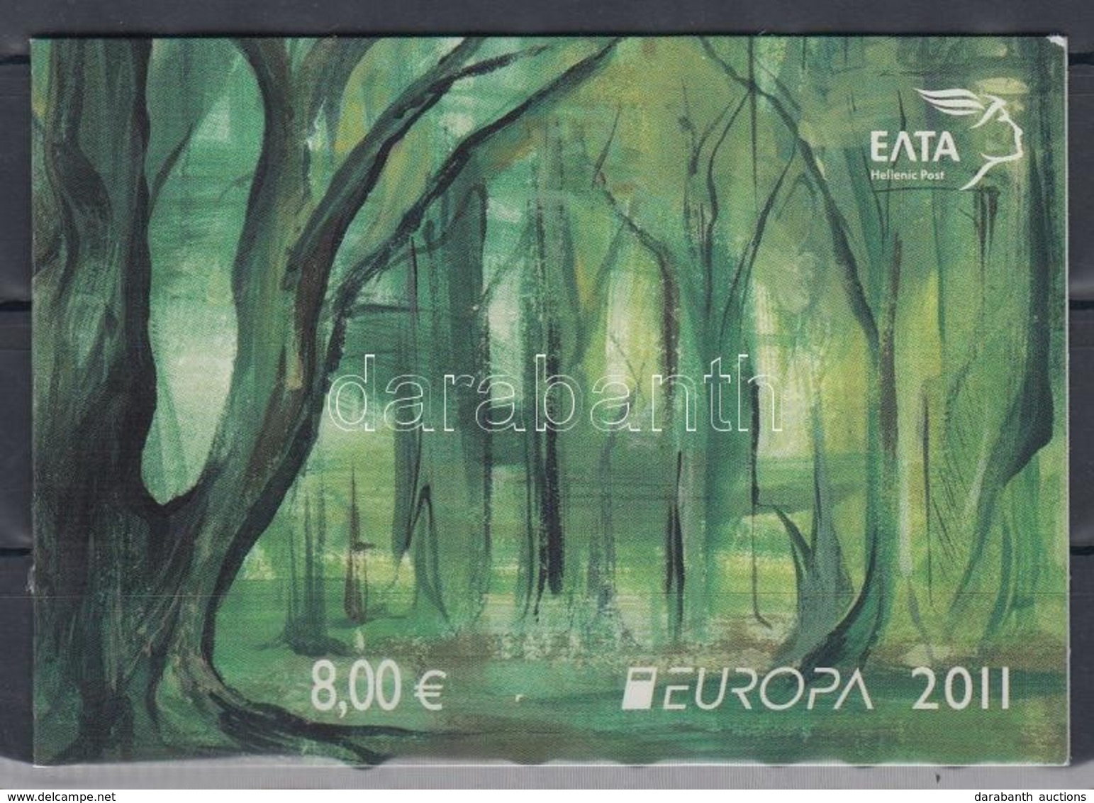 ** 2011 Europa CEPT Erdők Bélyegfüzet Mi 2617 C-2618 C, MH 35 - Autres & Non Classés