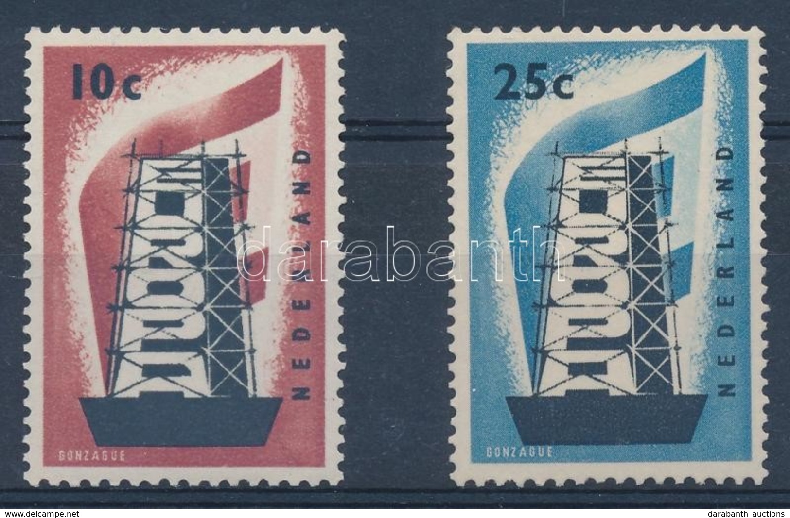 ** 1956 Europa CEPT Sor Mi 683-684 - Autres & Non Classés