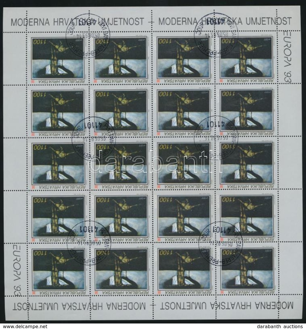 O 1993 Europa CEPT Kisívsor Mi 240-242 - Other & Unclassified