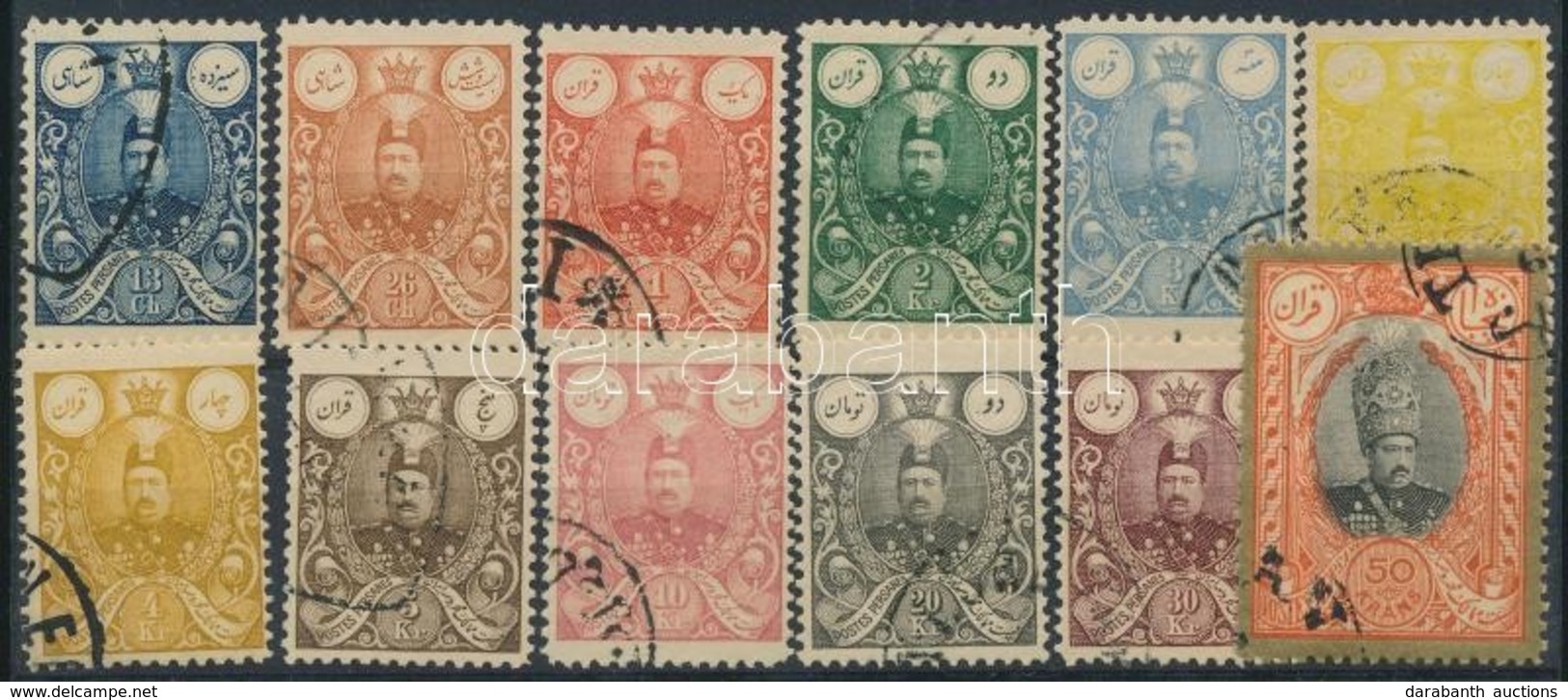 O 1908 Mi 239-250 (Mi EUR 80,-) - Autres & Non Classés