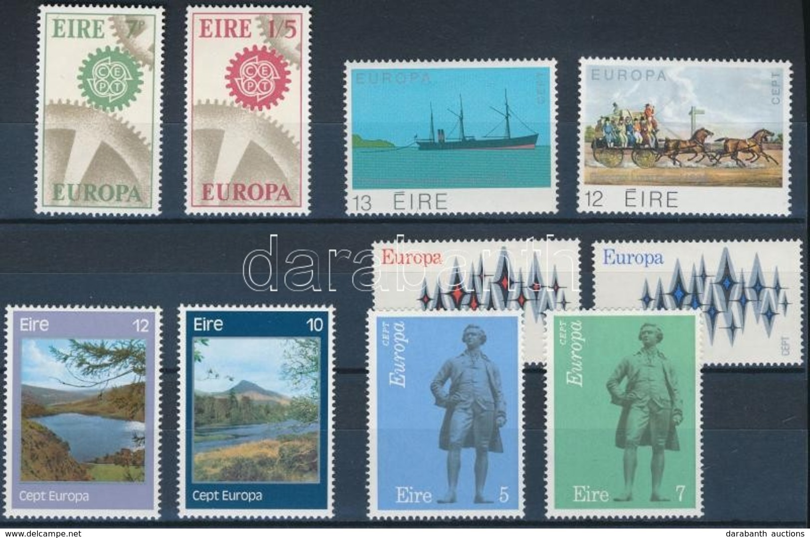 ** Europa CEPT 1967-1979 5 Klf Sor - Other & Unclassified