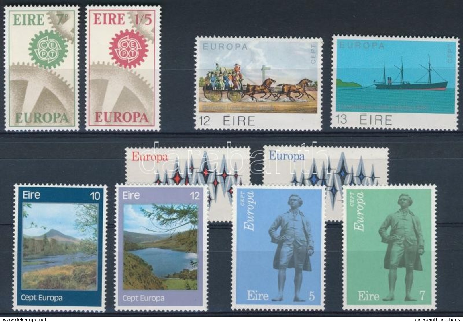 ** Europa CEPT 1967-1979 5 Klf Sor - Autres & Non Classés