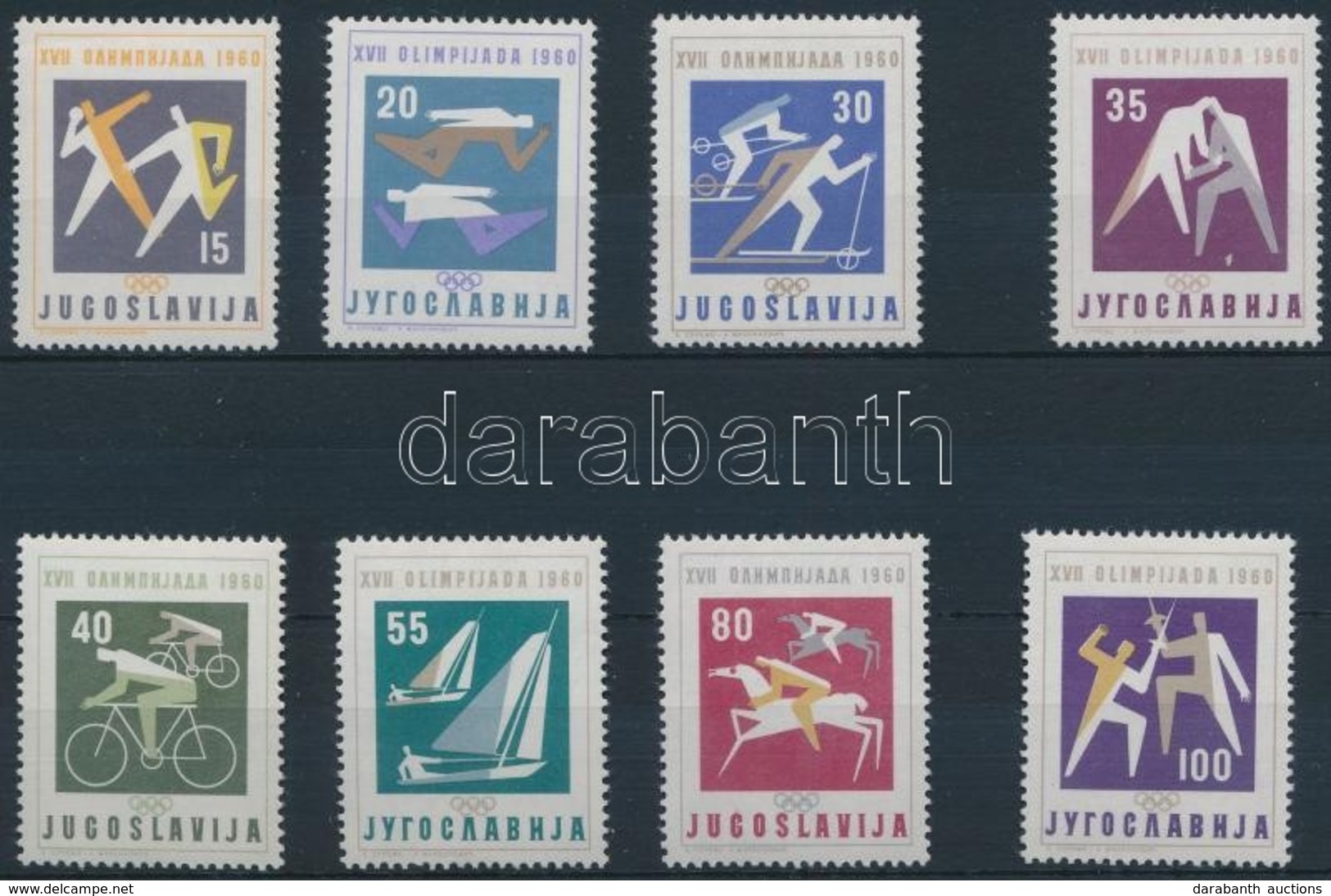 ** 1960 Olimpia Sor,
Olympic Games
Mi 909-916 - Other & Unclassified