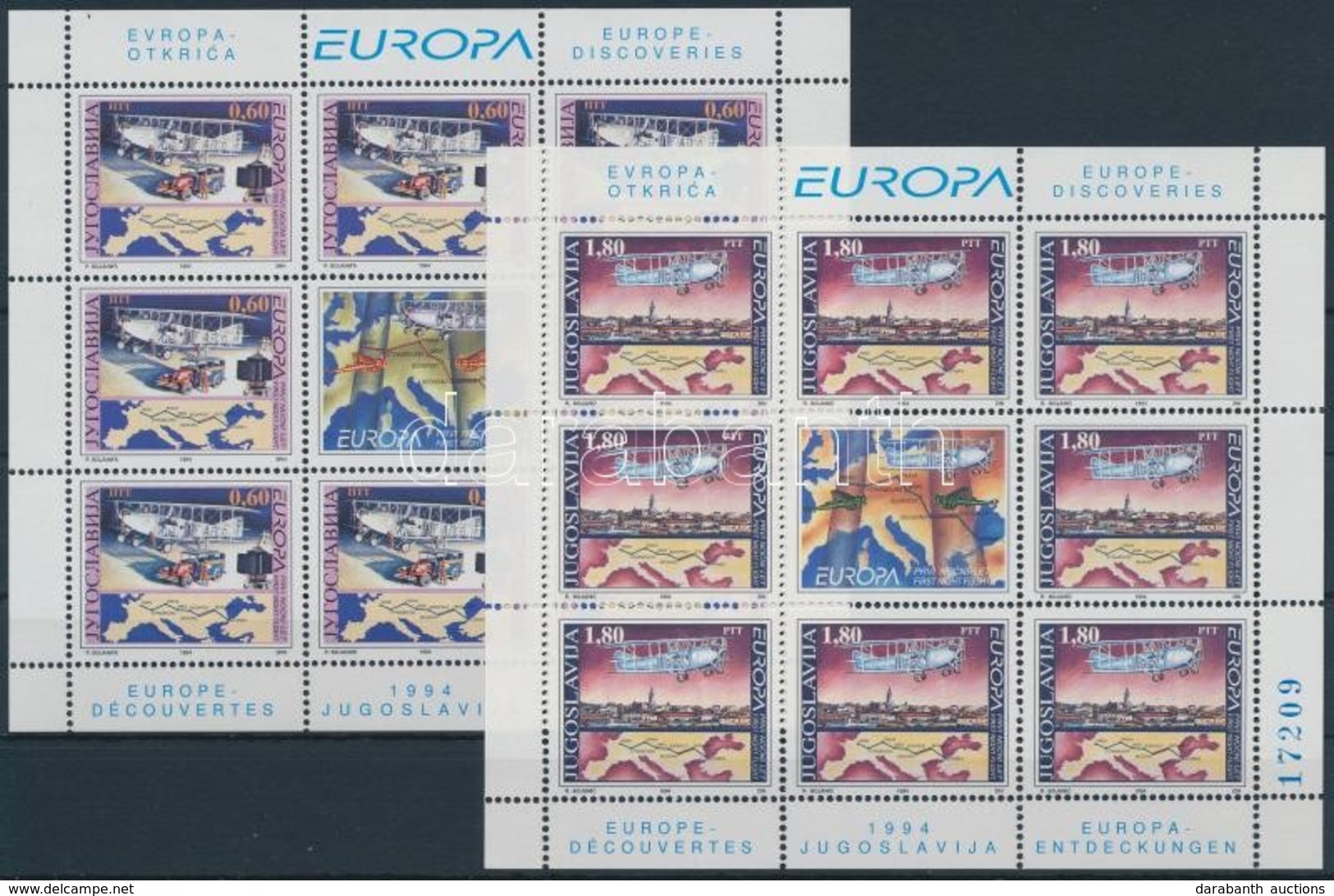 ** 1994 Európa CEPT Kisívsor Mi 2657-2658 - Sonstige & Ohne Zuordnung