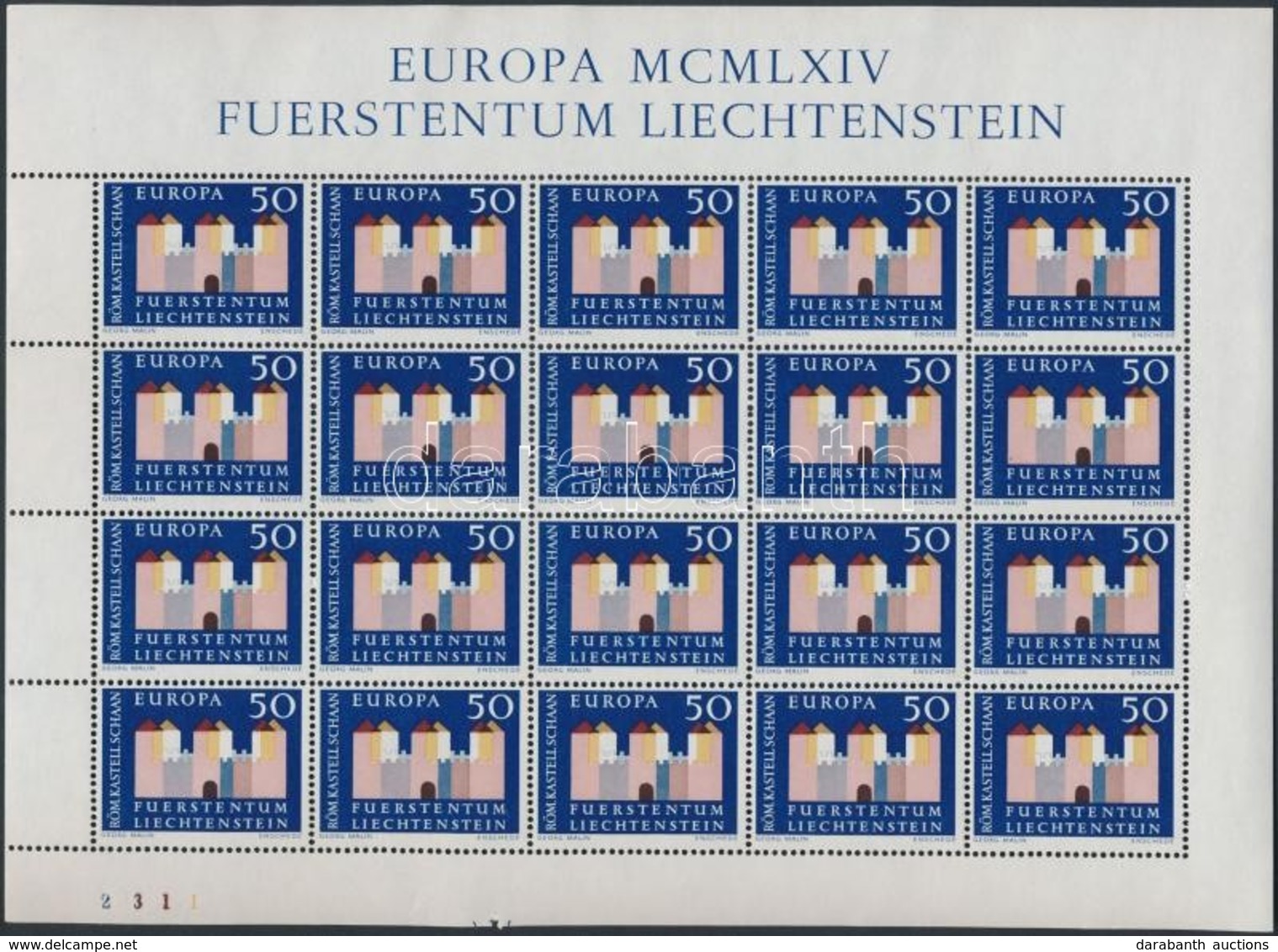 ** 1965 Europa CEPT Kisív Mi 444 - Other & Unclassified