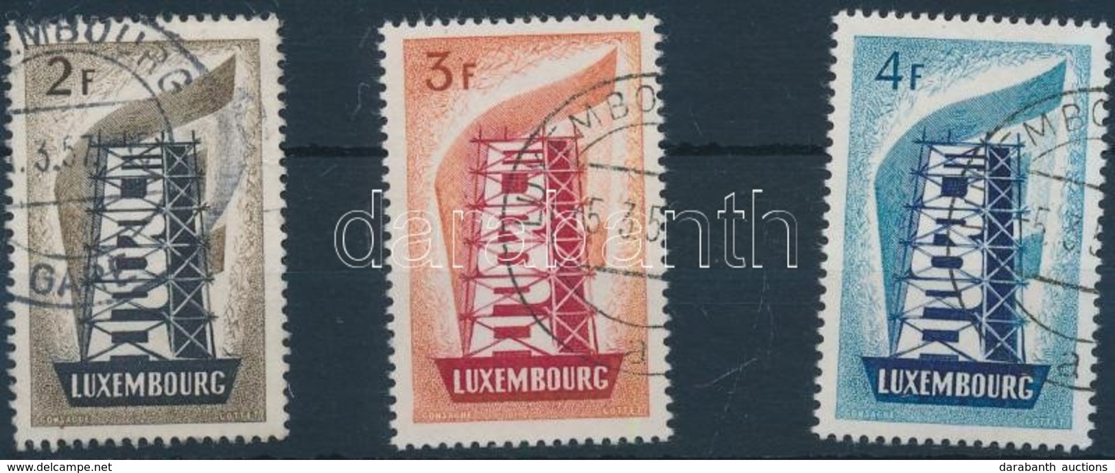 O 1956 Europa CEPT Sor Mi 555-557 - Other & Unclassified