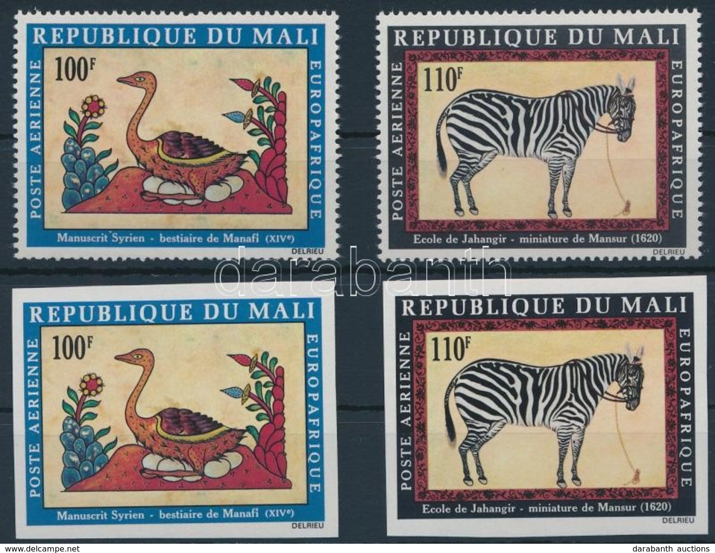 ** 1978 EUROPAFRIQUE Fogazott+vágott Sor,
EUROPAFRIQUE
Mi 655-656 - Autres & Non Classés