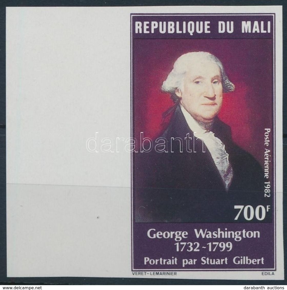 ** 1982 G. Washington Vágott ívszéli Bélyeg,
G. Washington
Mi 902 - Autres & Non Classés