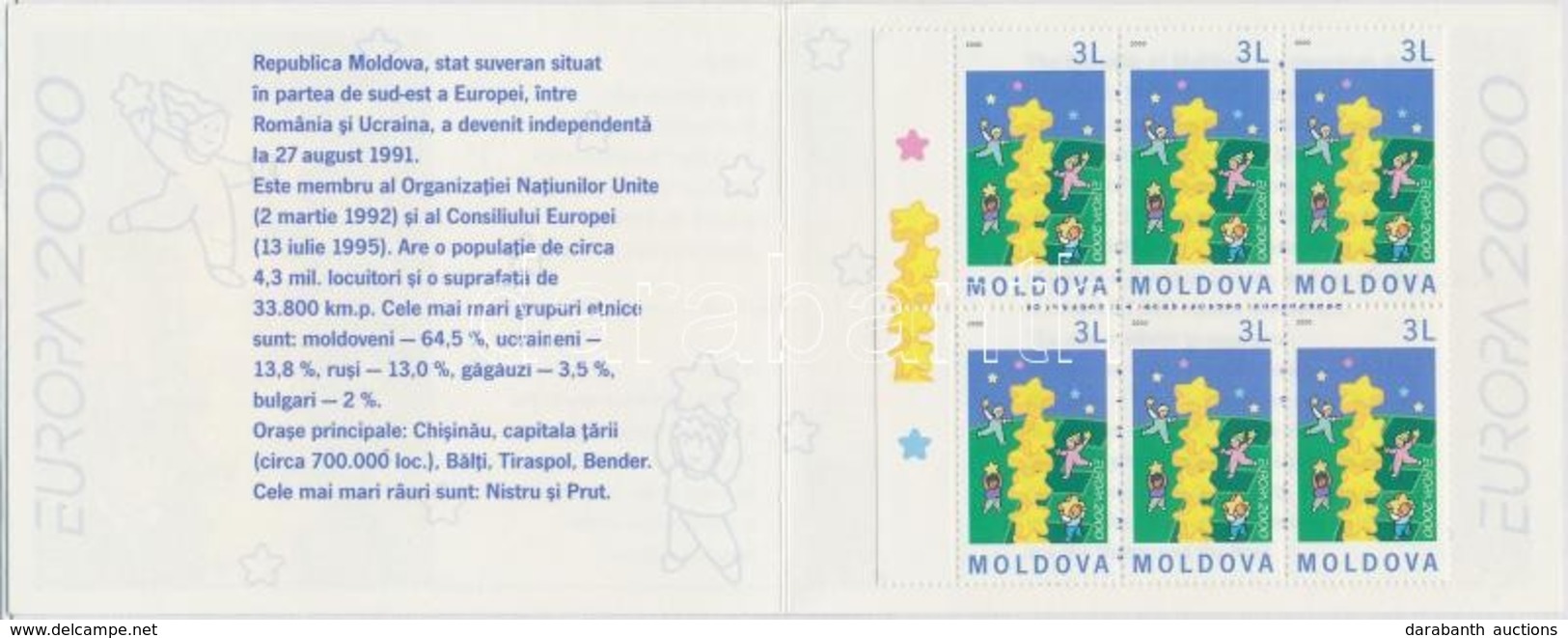 ** 2000 Europa CEPT Bélyegfüzet Mi MH 0-3 (363) - Autres & Non Classés