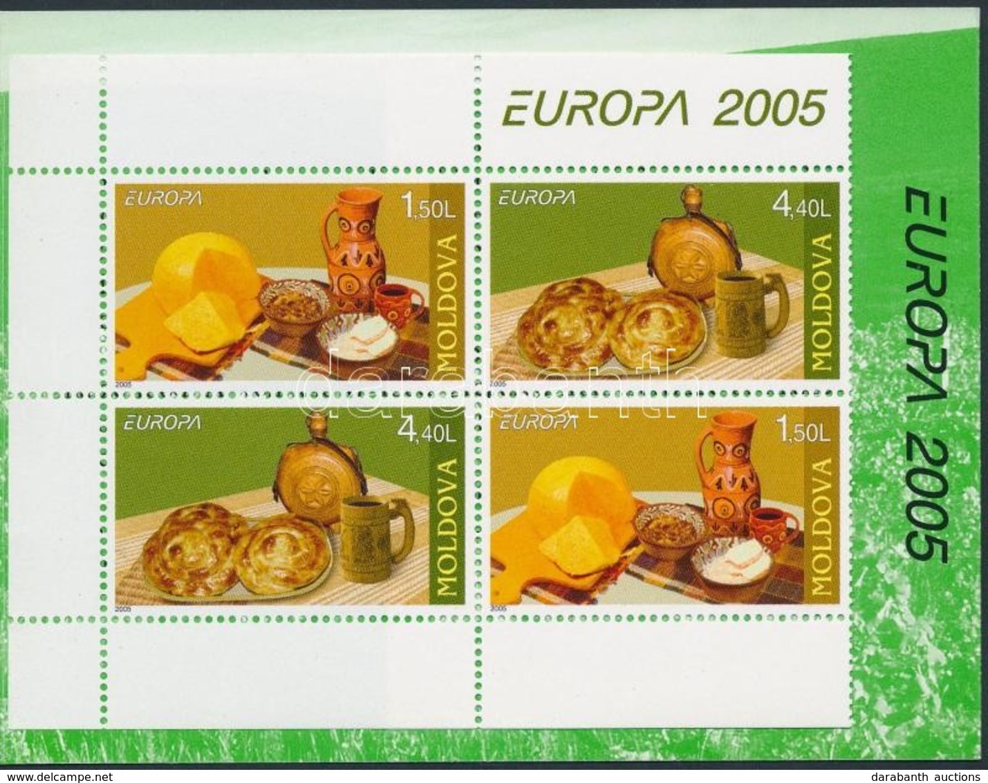 ** 2005 Europa CEPT, Gasztronómia Bélyegfüzet MH 9 (Mi 511-512) - Autres & Non Classés