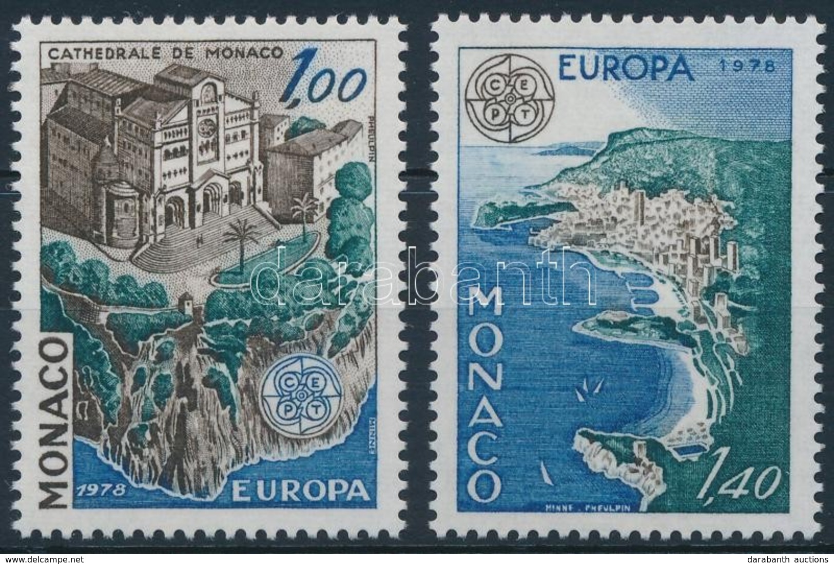 ** 1978 Europa CEPT Sor Mi 1319-1320 + Blokk Mi 12 - Autres & Non Classés