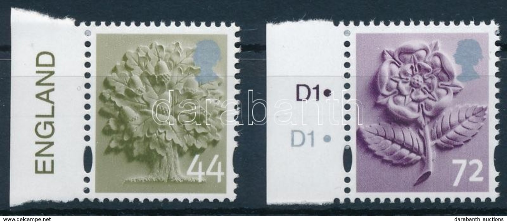 ** 2006 Forgalmi: Virágok ívszéli Sor,
Definitive Set, Flower
Mi 12-13 - Other & Unclassified